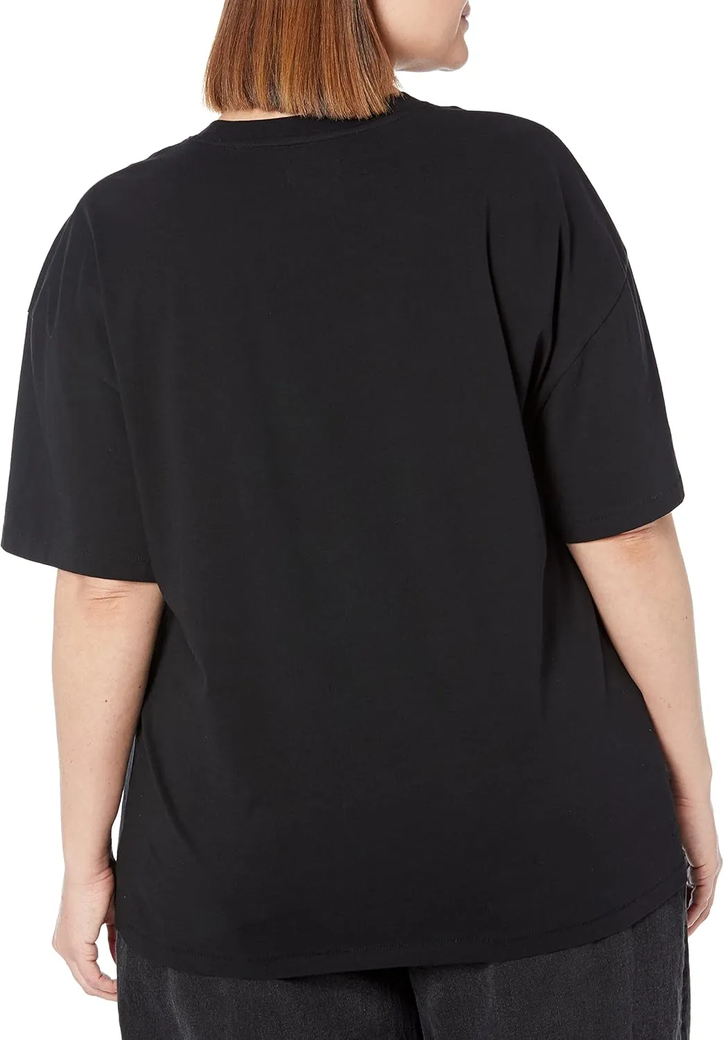 The Drop Women's Lydia Short-Sleeve Loose Drop-Shoulder Jersey T-Shirt