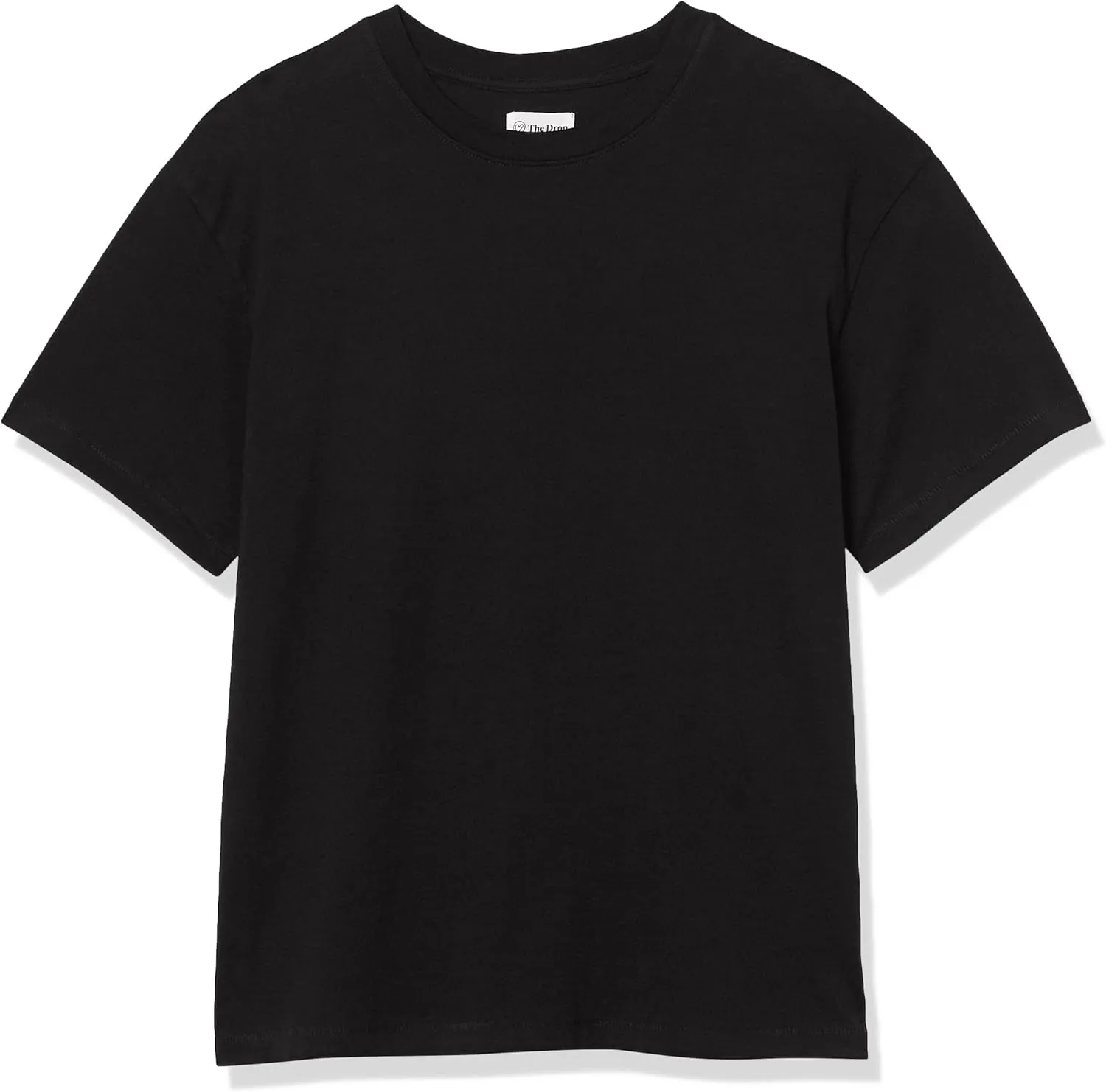 The Drop Women's Lydia Short-Sleeve Loose Drop-Shoulder Jersey T-Shirt