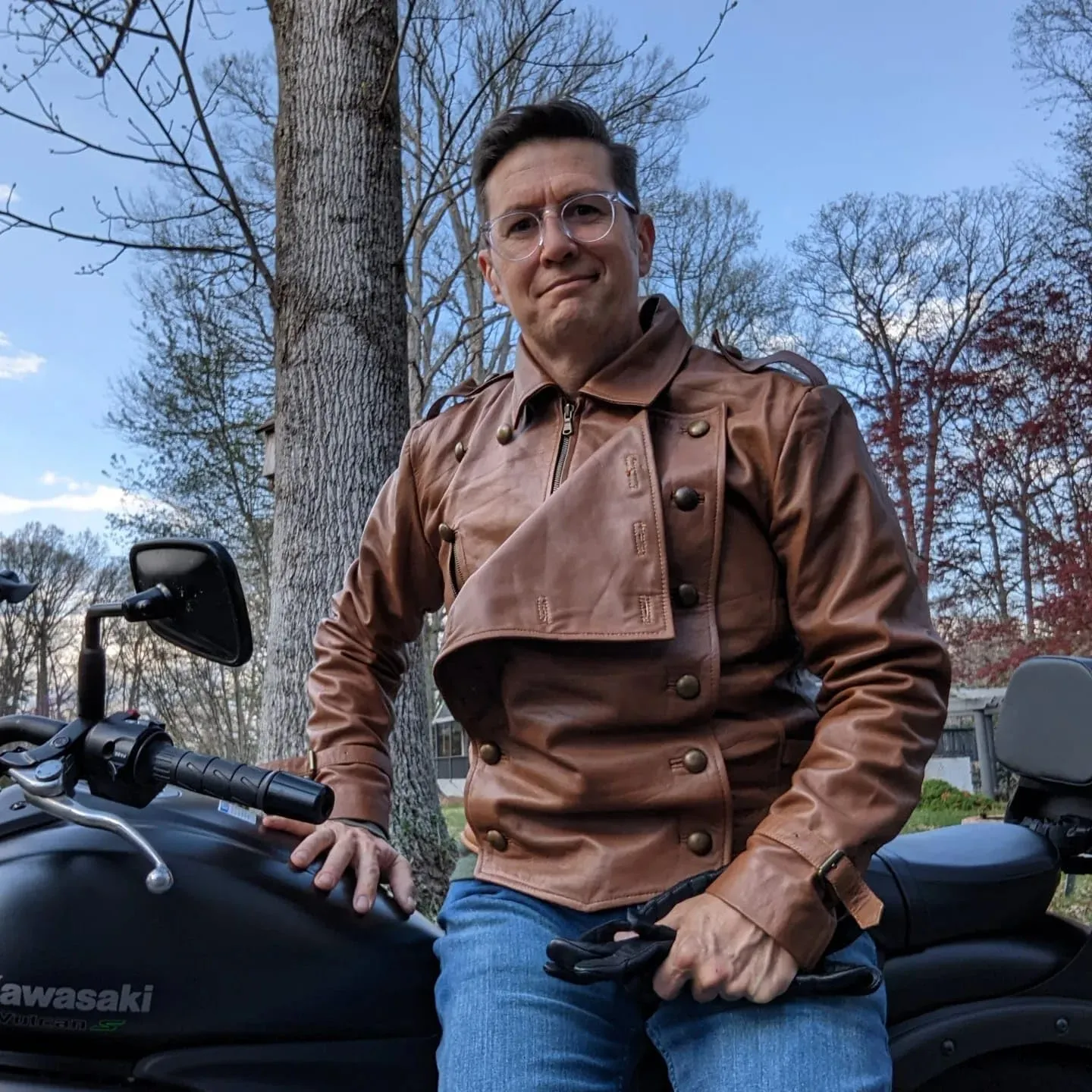 The Rocketeer Brown Leather Jacket - 90's Movie Billy Campbell Leather Jacket - Brown Regular Fit Costume Jacket