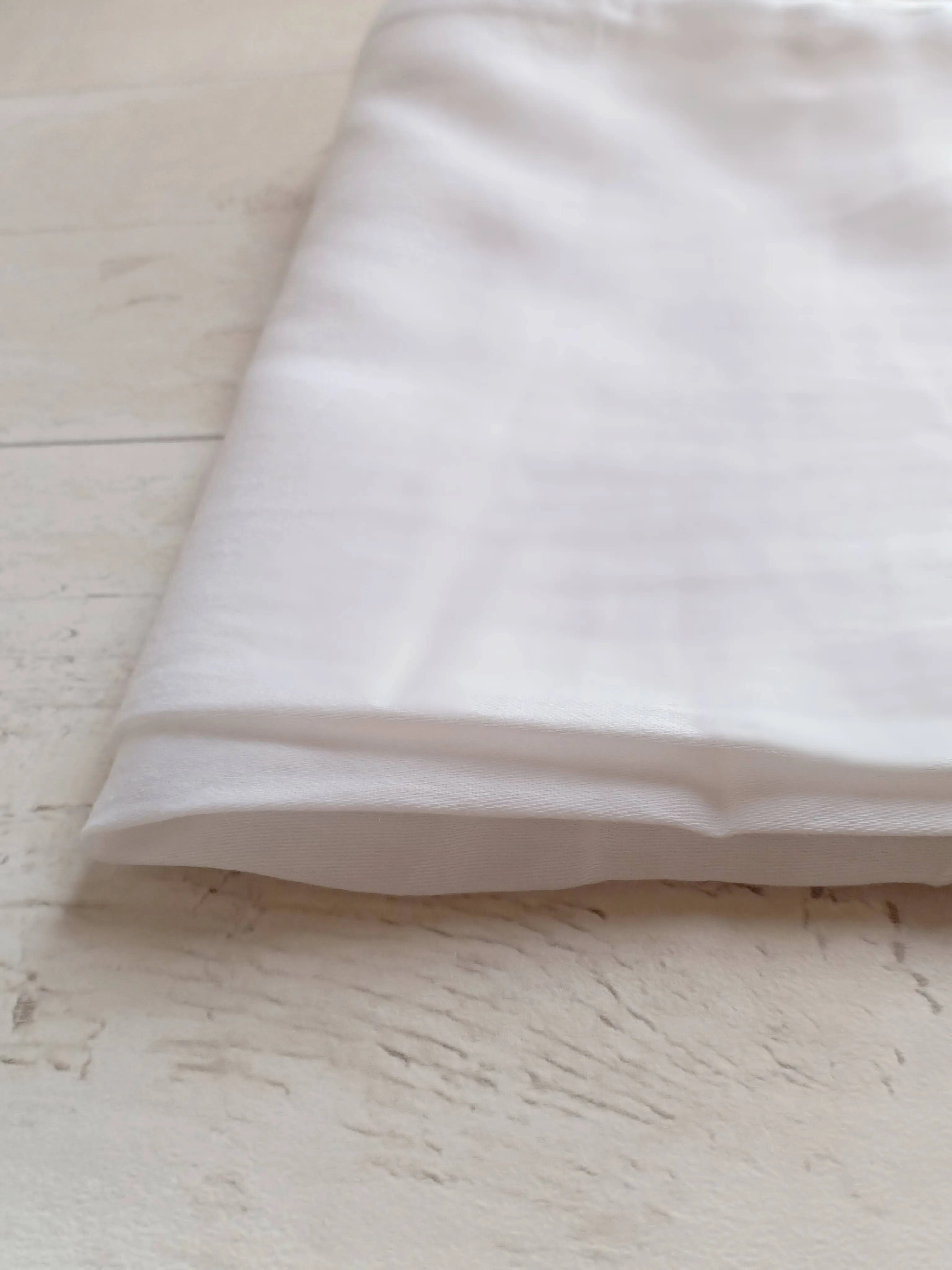 White Cotton Pajama | Newborn to Adult